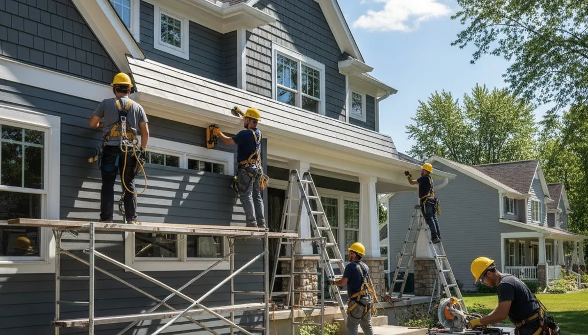 Siding contractor serving Milwaukee, WI for exterior siding installation and repair