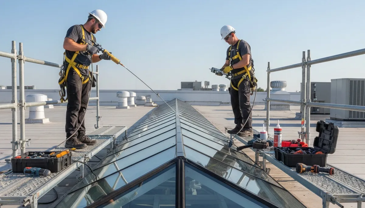 Milwaukee, WI skylight repair by FX Remodeling & Exteriors for leaks, cracks, and seal failure