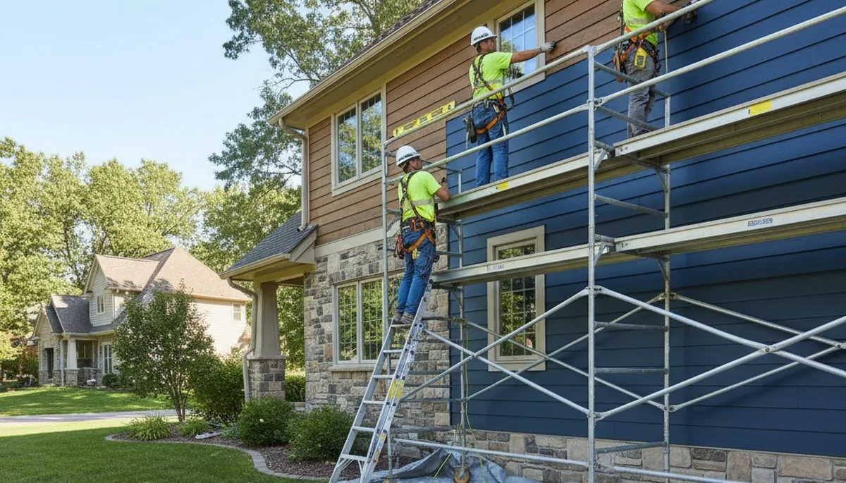 Siding contractor serving Milwaukee, WI for residential siding installation and exterior upgrades