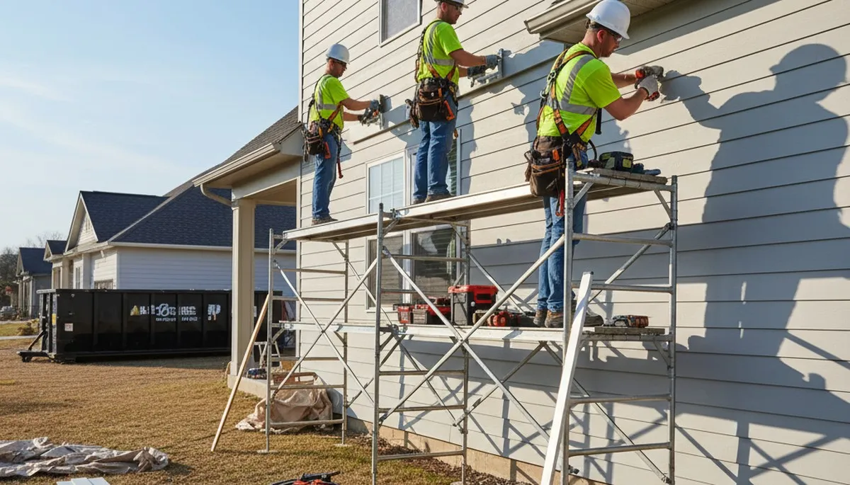 Vinyl siding installation in Milwaukee, WI for durable home exterior protection